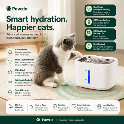 Tuya smart APP Pet Water Dispenser Cat Automatic Water Feeder Circulating Filter Ultra-Quiet Water Pump Ddog Drinking Supplies