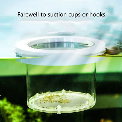 Acrylic Floating Fish Breeding Isolation Box Aquarium Breeder Feeder Fish Tank Hatching Incubator Aquarium Hatchery Accessory