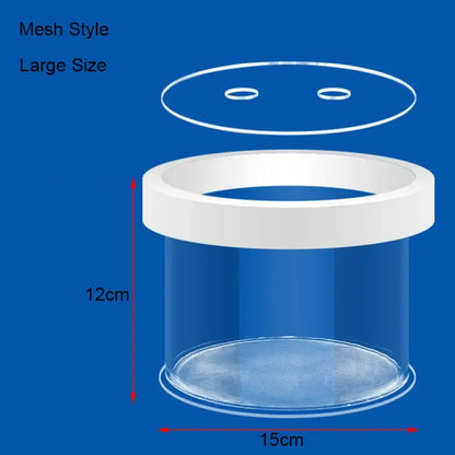 Acrylic Floating Fish Breeding Isolation Box Aquarium Breeder Feeder Fish Tank Hatching Incubator Aquarium Hatchery Accessory