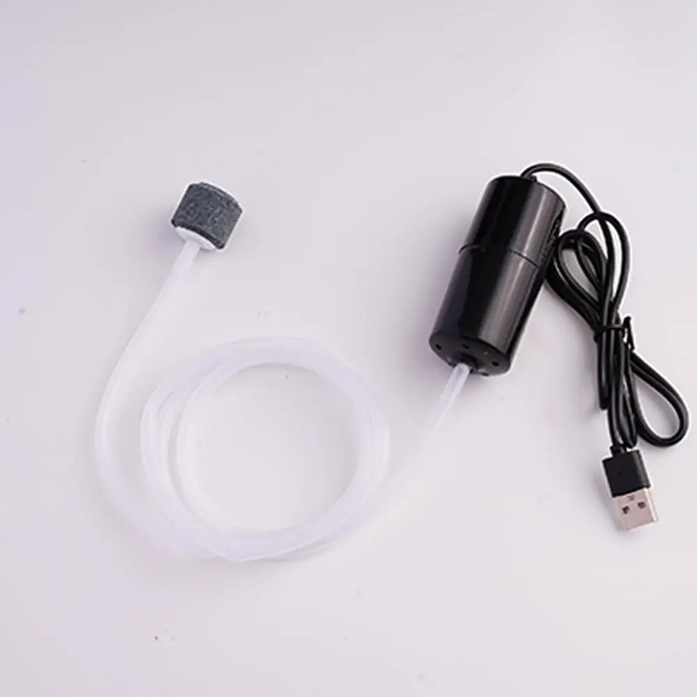 Silent Oxygenator Small Oxygen Pump Portable Mini USB Charging Fish Tank Oxygen Pump Fish Farming Aquarium Supplies
