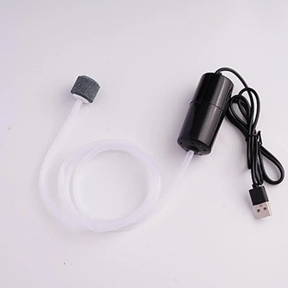 Silent Oxygenator Small Oxygen Pump Portable Mini USB Charging Fish Tank Oxygen Pump Fish Farming Aquarium Supplies