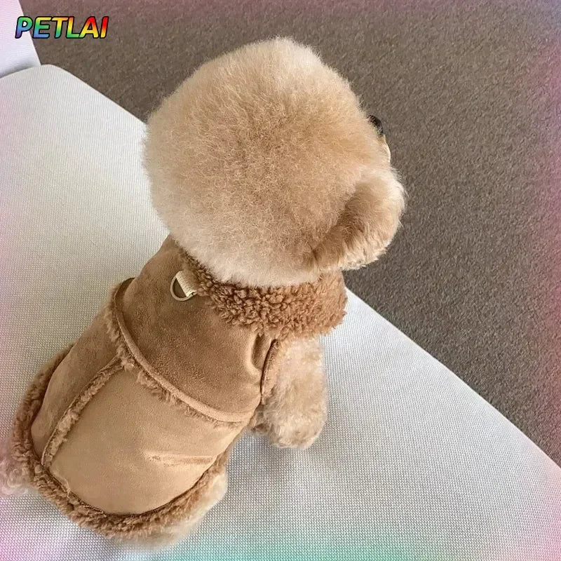 Luxury Dog Coat for Small Dogs – Soft Winter Pet Jacket & Designer Outfit | Pawzio