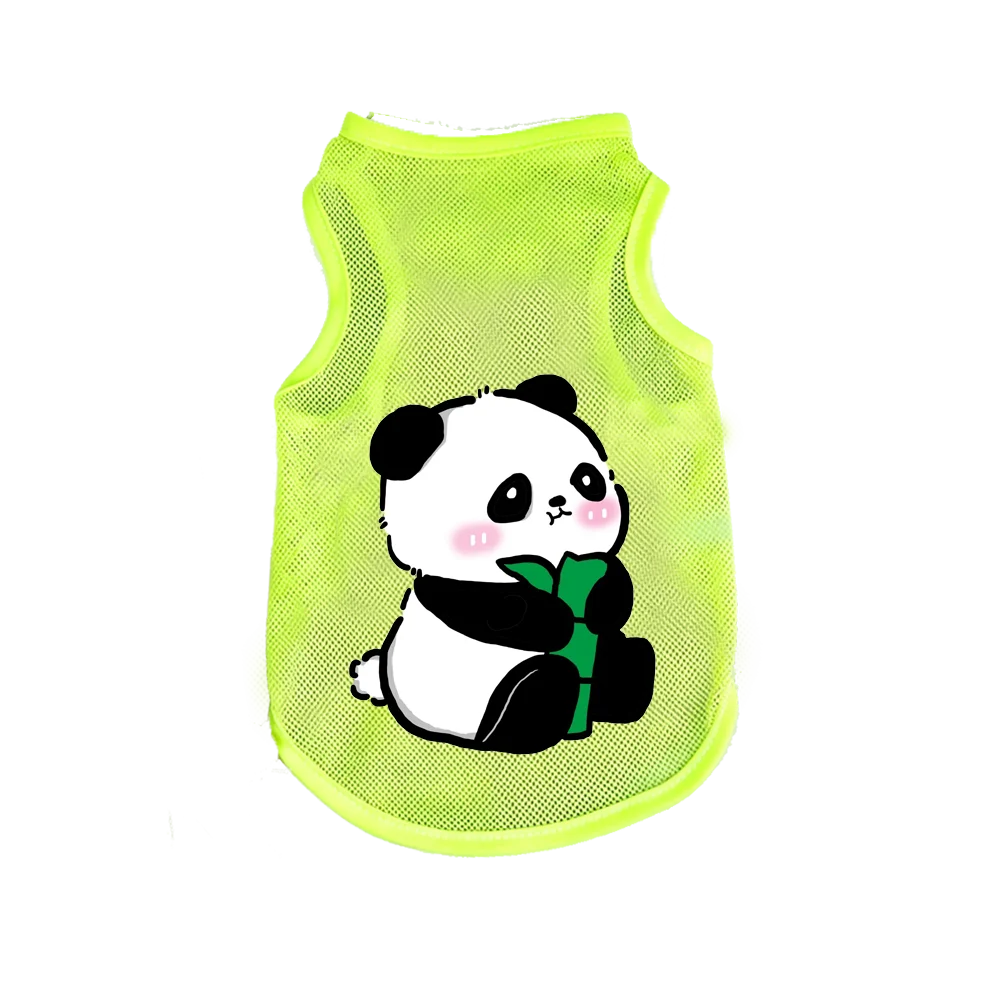1pc Pet Breathable Mesh Vest Sleeveless Cat&Dog Summer Clothes Ultra-Light Cool Apparel for Bichon Teddy Chihuahua