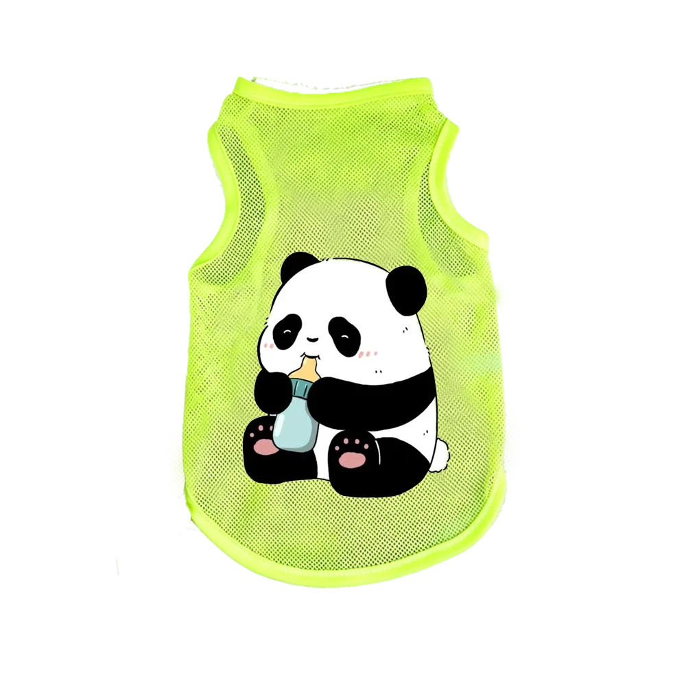 1pc Pet Breathable Mesh Vest Sleeveless Cat&Dog Summer Clothes Ultra-Light Cool Apparel for Bichon Teddy Chihuahua
