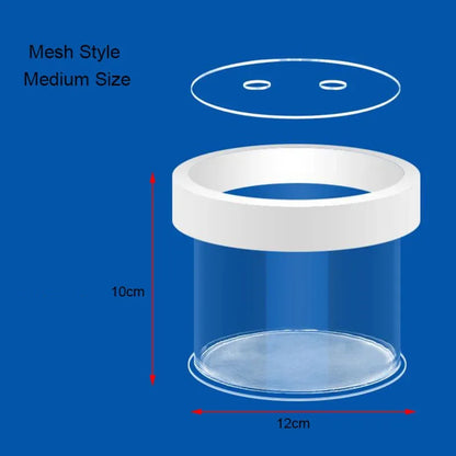 Acrylic Floating Fish Breeding Isolation Box Aquarium Breeder Feeder Fish Tank Hatching Incubator Aquarium Hatchery Accessory