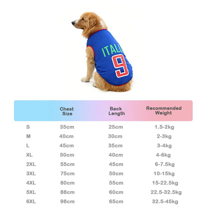 Pawzio™ 2026 Match Day Pet Jersey | Breathable Football Shirt for Dogs & Cats