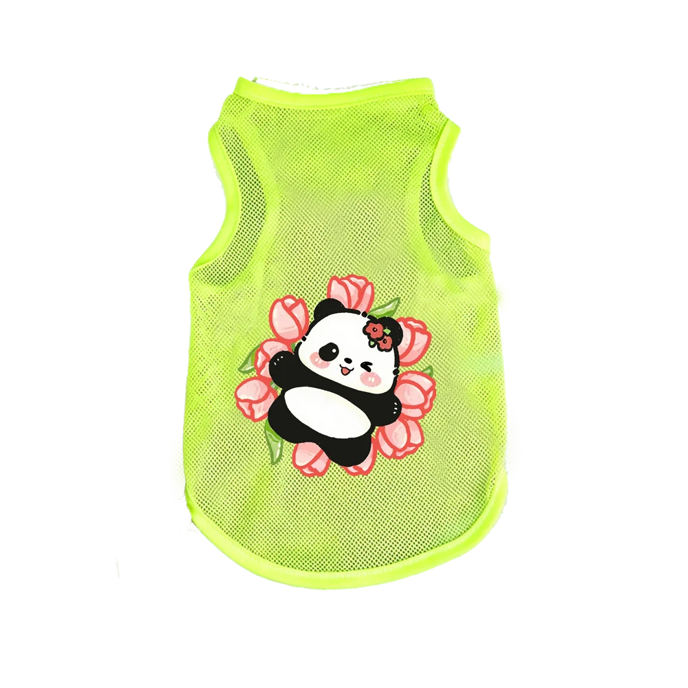 1pc Pet Breathable Mesh Vest Sleeveless Cat&Dog Summer Clothes Ultra-Light Cool Apparel for Bichon Teddy Chihuahua