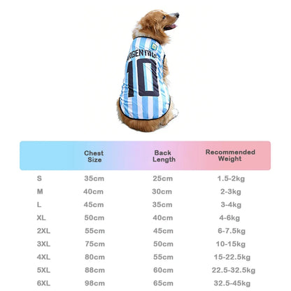 New 2026 Soccer Cat Dog Football Breathable Mesh Jersey Puppy Dog Jersey Basketball T-Shirts Summer Pet Clothes Quick Dry Vest