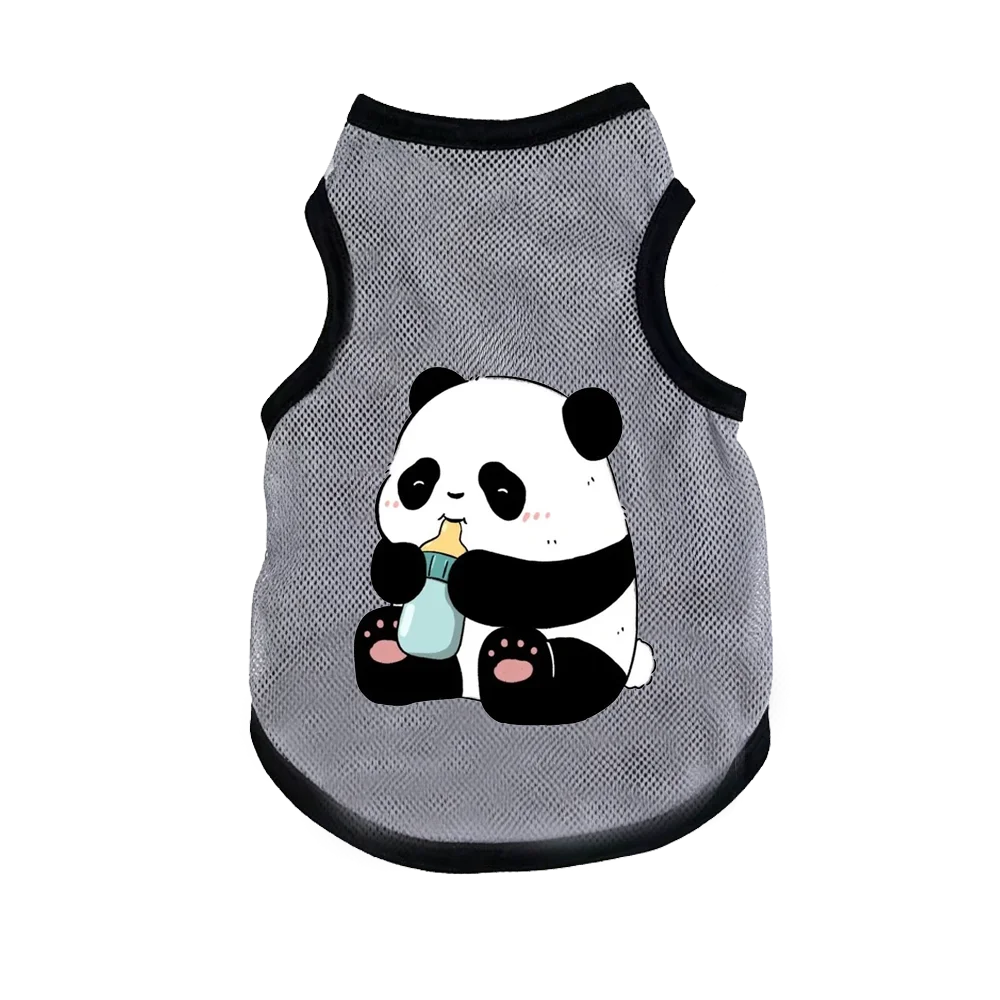1pc Pet Breathable Mesh Vest Sleeveless Cat&Dog Summer Clothes Ultra-Light Cool Apparel for Bichon Teddy Chihuahua
