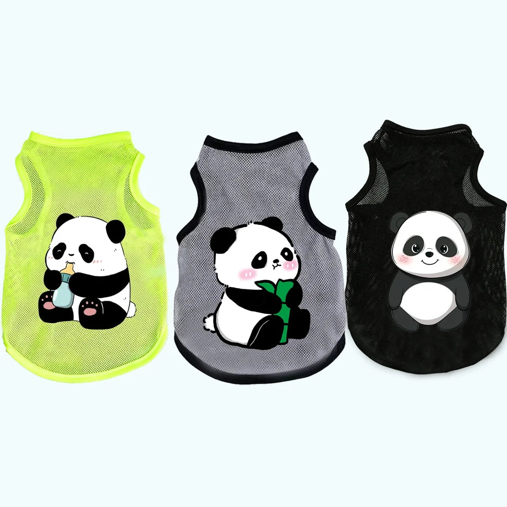 1pc Pet Breathable Mesh Vest Sleeveless Cat&Dog Summer Clothes Ultra-Light Cool Apparel for Bichon Teddy Chihuahua