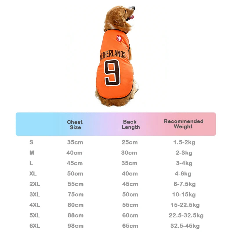 Pawzio™ 2026 Match Day Pet Jersey | Breathable Football Shirt for Dogs & Cats