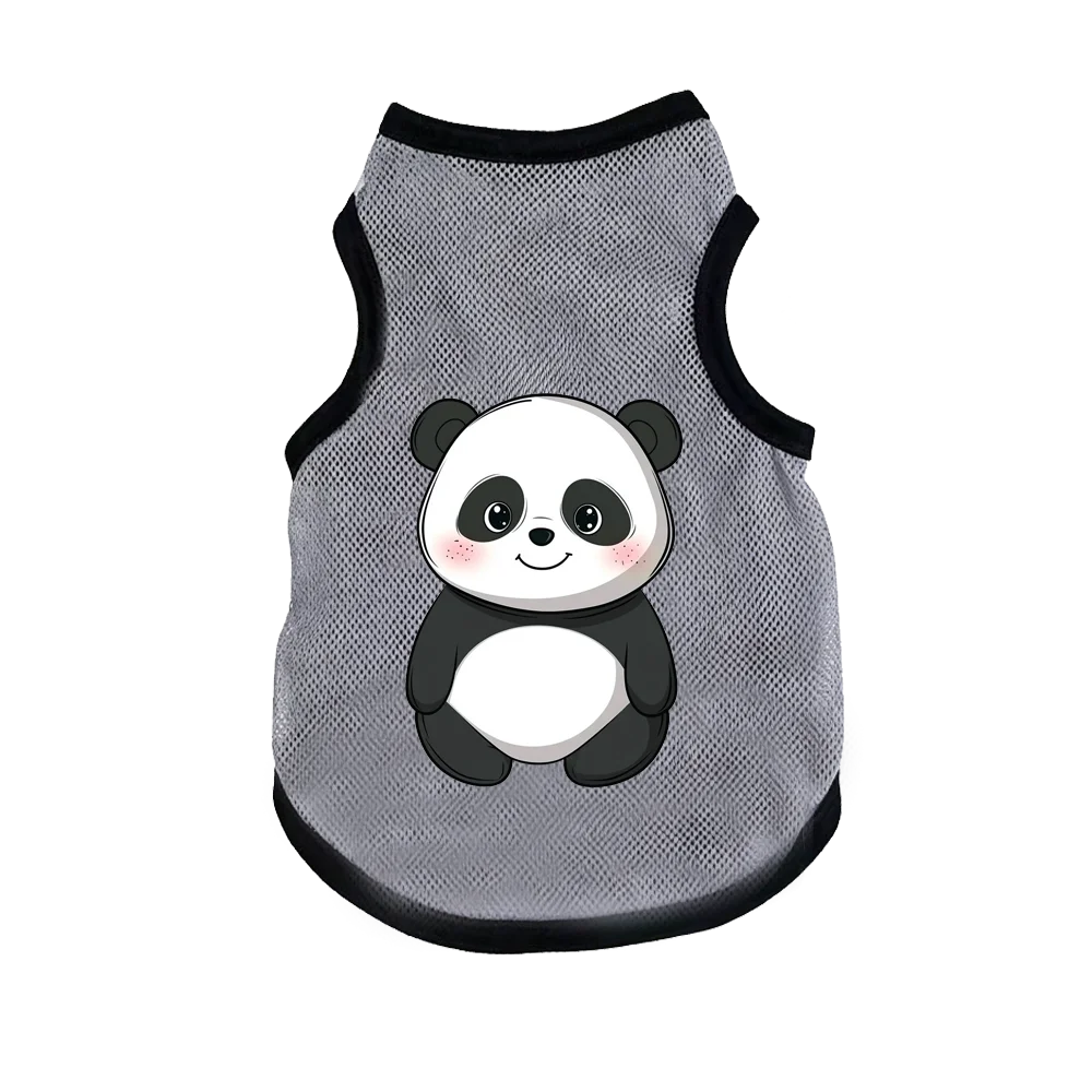 1pc Pet Breathable Mesh Vest Sleeveless Cat&Dog Summer Clothes Ultra-Light Cool Apparel for Bichon Teddy Chihuahua